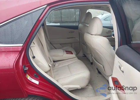 2010 Lexus Rx 350 z USA, uszkodzony, nr VIN 2T2BK1BA9AC028994